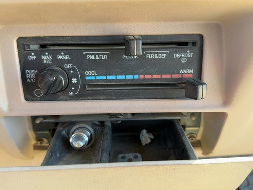 93-94 Explorer 2 Dr Temperature Control Module In Dash Heater Ac Head Unit Oem