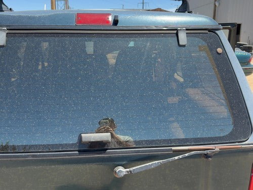 1991-1994 Ford Explorer 2 Dr Back Glass Rear Window Heated with Wiper Privacy