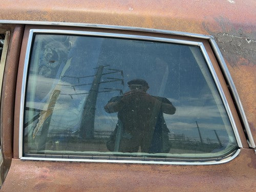 1971-1974 Chevy Impala Driver Left Rear Side Window Door Glass Oem Back