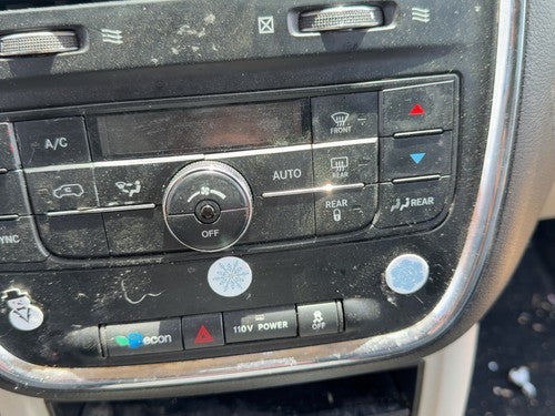 11-16 Town & Country Temperature Control Module In Dash Heater Ac Head Unit Oem