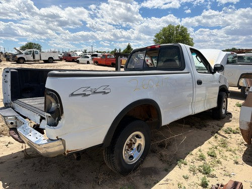 1997-2003 Ford F150 Glove Box Assembly Complete Door With Latch Oem Gray