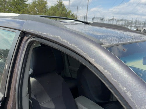 05-09 Chevy Equinox Passenger Right Upper A-Pillar Trim Panel Light Gray OEM