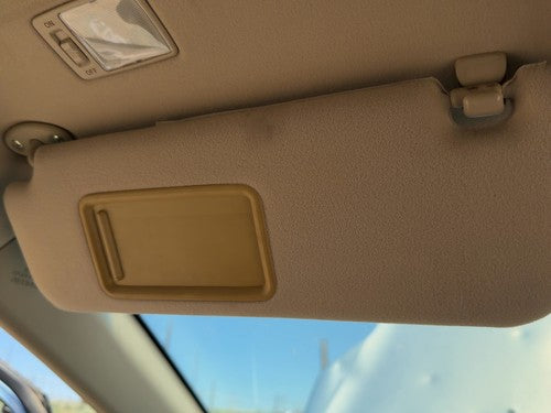 2005 Toyota Prius Driver Left Sun Visor From 01/01/05 Tan 08 OEM 7432047133A4
