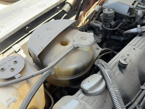 1980 Mercedes 450SL 107 Coolant Reservoir Radiator Overflow Tank Bottle OEM 4.5L