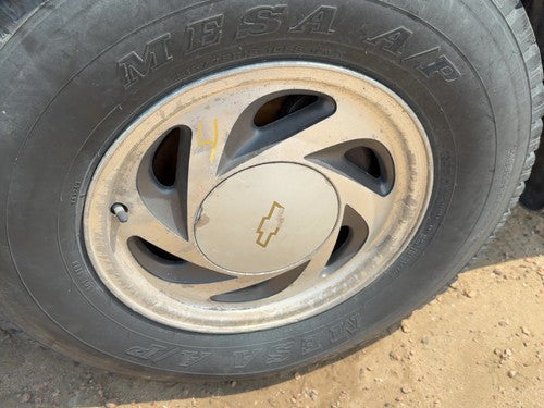 1995-2002 Chevy S10 Blazer 15" Aluminum Wheel Oem Factory 6 Slot Rim N90