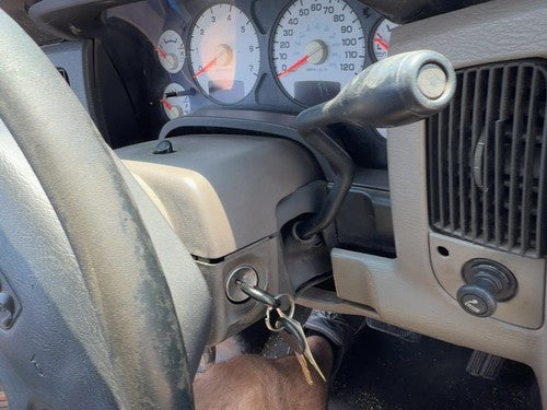 2002 Dodge Ram 1500 Steering Column Assembly Oem Dark Gray V9Dv 55351286Aa