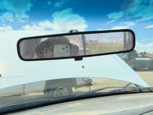 2000-2004 Ford F150 Inside Rear View Mirror Oem Windshield Mounted 2L1Z17700Aa