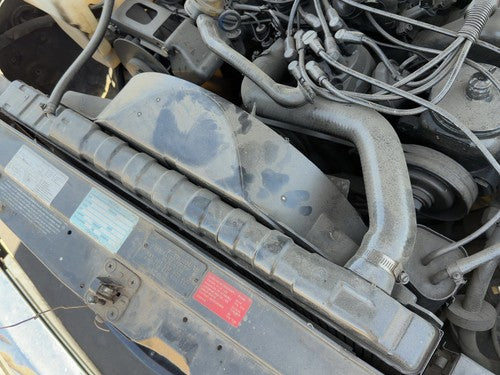 1980 Mercedes 450SL 107 Radiator Cooling Fan Shroud OEM Plastic Housing 4.5L