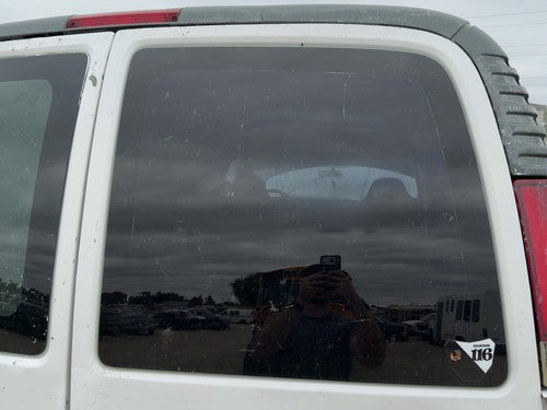 1996-2024 Chevy Express Van 2500 Passenger Right Back Glass Rear Window Oem