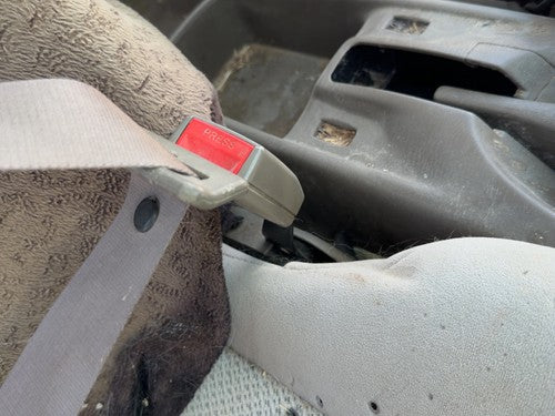 2000 Mazda Protege Dx Passenger Right Front Seat Belt Buckle Receiver Oem Brown