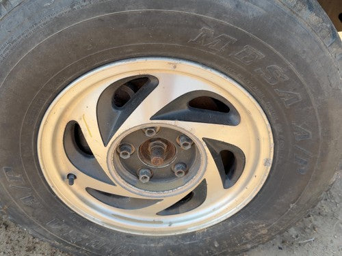 1995-2002 Chevy S10 Blazer 15" Aluminum Wheel Oem Factory 6 Slot Rim N90