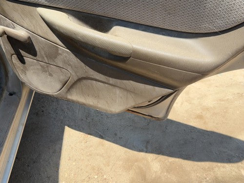 99-00 Mazda Protege Dx Passenger Right Rear Door Trim Panel Manual Back Brown