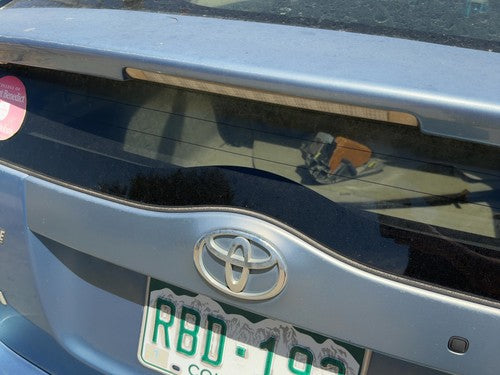 2004-2009 Toyota Prius Lower Back Glass Rear Window Oem 6482147021