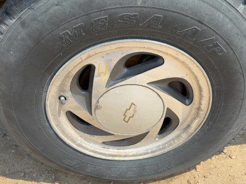 1995-2002 Chevy S10 Blazer 15" Aluminum Wheel Oem Factory 6 Slot Rim N90