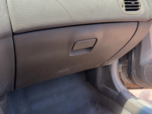 1999-2000 Mazda Protege Dx Glove Box Assembly Complete Door With Latch Oem Brown