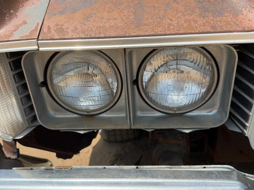 1974 Chevy Impala Passenger Right Head Light set with Trim Oem Front Lamp