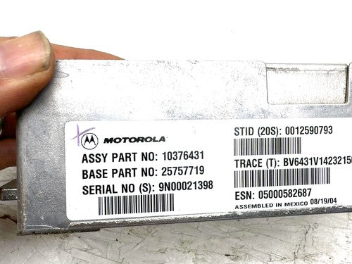 2005 Cadillac Sts Onstar Communication Module Telematics Oem 4.6L 25757719