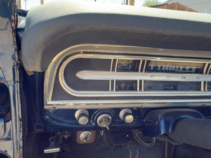 1968 Ford Pickup F250 Series Dash Panel