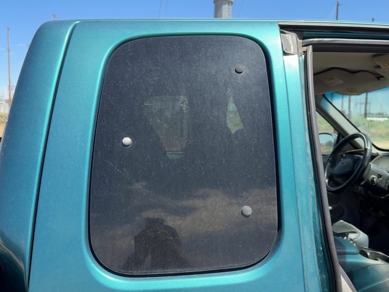 1997-2004 Ford Pickup F150 Series Rear Door Glass/Window RH