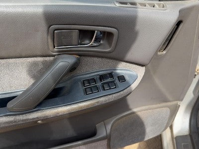 1990 Subaru Legacy Driver Left Front Door Trim Panel With Master Switch Gray