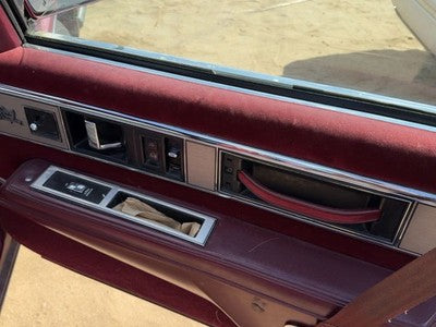 1988 Olds 88 Passenger Right Front Door Trim Panel With Switches
