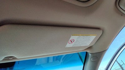 2004 Toyota Sienna Passenger Right Sun Visor Oem Fawn 41 7431008090A0