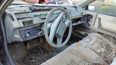 1985 Pontiac 6000 Driver Left Rear Brake Backing Plate Assembly Oem