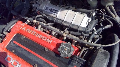 91-92 Galant Vr-4 Complete Fuel Rail With Injectors Set Loaded Dohc 2.0L Turbo