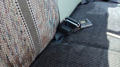 1991 Ford F150 Passenger Right Front Seat Belt Buckle Receiver Oem Gray