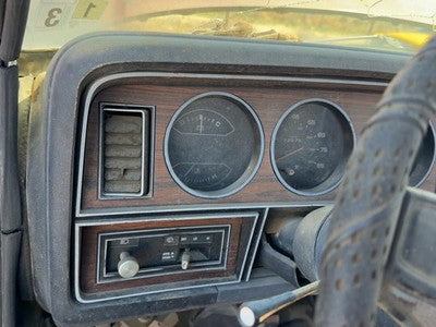 1981-1983 Dodge D150 Trim Bezel Around Radio Surround Dash Panel Oem 04216669