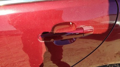 02-06 Toyota Camry Driver Left Rear Outside Door Handle Oem Back Salsa Red 3Q3