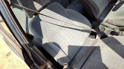 1997 Suzuki Sidekick Passenger Right Front Seat Belt Retractor Shoulder Gray Gri