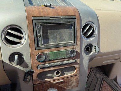 2004-2005 Ford F150 Trim Bezel Around Radio Surround Dash Panel Oem Tan Hw