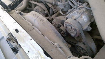 1996 Ford F450 Radiator Cooling Fan Shroud Oem Plastic Housing 7.5L