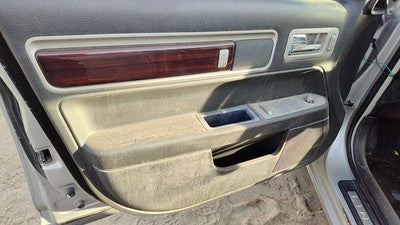 07-09 Lincoln Mkz Driver Left Front Door Trim Panel With Master Switch Black Mw