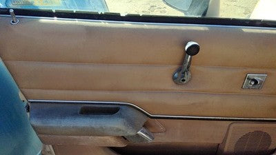 1984 Ford Tempo Driver Left Front Door Trim Panel Manual Windows Tan