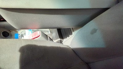 2007-2009 Chevy Equinox Driver Left Front Seat Belt Buckle Receiver Oem Gray 14B