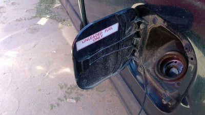 1993 Dodge Dakota Fuel Tank Door With Hinge Gas Lid Oem Filler Green