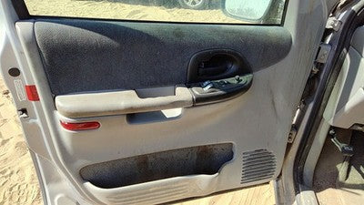 2000 Chevy Venture Driver Left Front Door Trim Panel With Master Switch Gray
