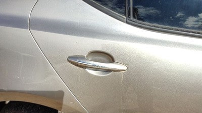 11-15 Optima Sx Passenger Right Rear Outside Door Handle Back Satin Metal Stm