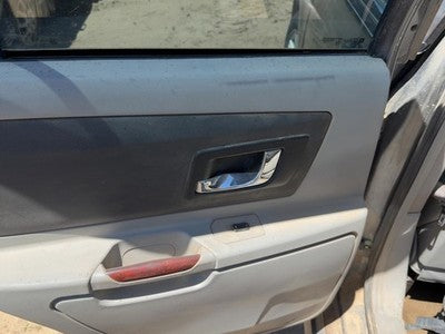 04-06 Cadillac Srx Driver Left Rear Door Trim Panel With Switches Back Gray 132