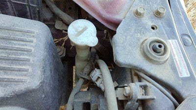 2000-2012 Mitsubishi Galant Coolant Reservoir Radiator Overflow Tank Bottle Oem