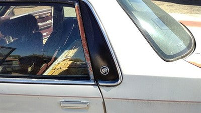 1989 Buick Century Driver Left Rear Moulding On Quarter Panel Oem Behind Window