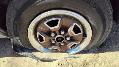 82-86 Firenza 13" Steel Wheel With Chrome Trim Factory Rim Super Stock