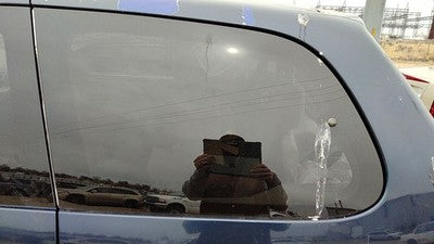 1998-2003 Toyota Sienna Driver Left Rear Quarter Glass Back Side Window Oem