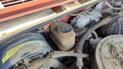 1985-1986 Pontiac Sunbird Power Steering Fluid Remote Reservoir Tank Oem 1.8L