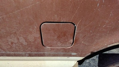 Ford F150 Fuel Tank Door With Hinge Gas Lid Oem Filler