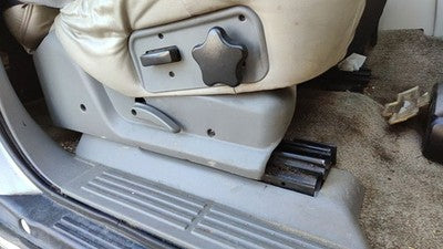2001 Chevy Suburban Passenger Right Side Seat Trim Panel Oem 922 Light Gray