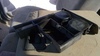 1999 F250 Super Duty Slide Out Cup Holder Assembly Oem Gray