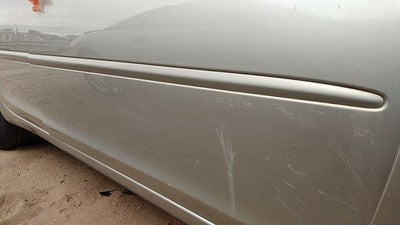 02-06 Camry Passenger Right Front Moulding From Door Trim Strip 1C8 Lunar Mist